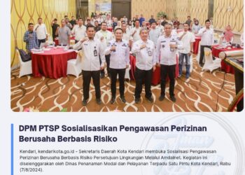 DPM PTSP Sosialisasikan Pengawasan Perizinan Berusaha Berbasis Risiko