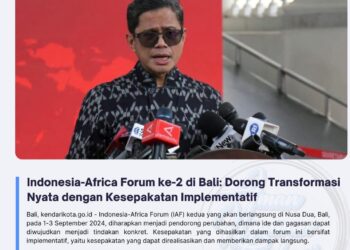 Indonesia-Africa Forum ke-2 di Bali: Dorong Transformasi Nyata dengan Kesepakatan Implementatif