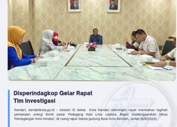 Disperindagkop Gelar Rapat Tim Investigasi