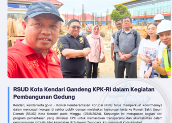 RSUD Kota Kendari Gandeng KPK-RI dalam Kegiatan Pembangunan Gedung