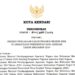 Pengumuman : Seleksi Pengadaan CPNS lingkup Pemerintah Kota Kendari tahun 2024