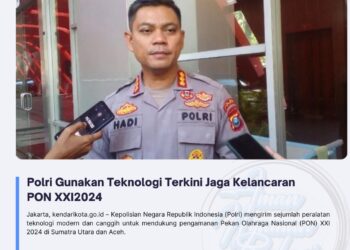Polri Gunakan Teknologi Terkini Jaga Kelancaran PON XXI2024
