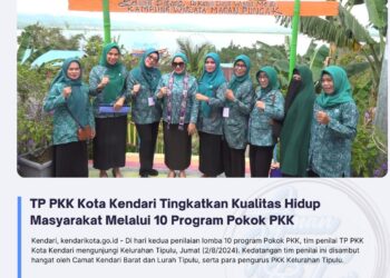 TP PKK Kota Kendari Tingkatkan Kualitas Hidup Masyarakat Melalui 10 Program Pokok PKK