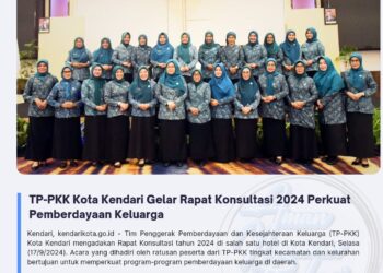 TP-PKK Kota Kendari Gelar Rapat Konsultasi 2024 Perkuat Pemberdayaan Keluarga