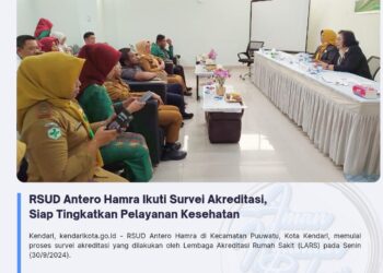 RSUD Antero Hamra Ikuti Survei Akreditasi, Siap Tingkatkan Pelayanan Kesehatan