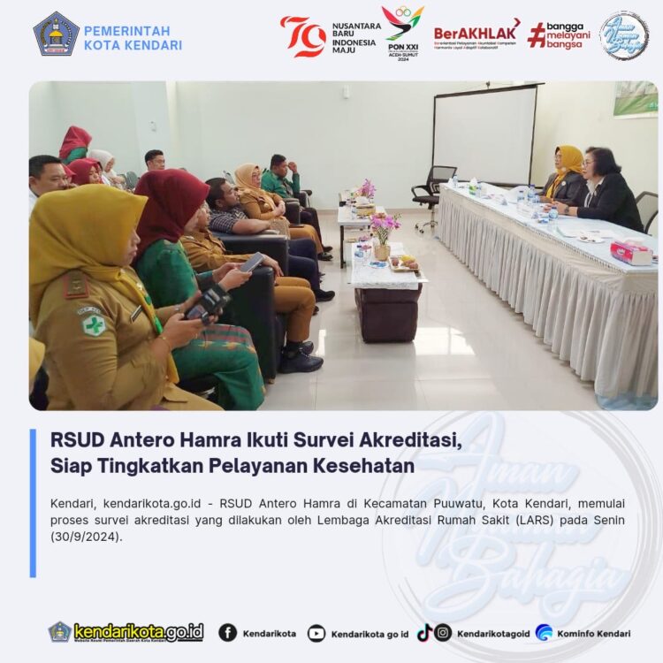 RSUD Antero Hamra Ikuti Survei Akreditasi, Siap Tingkatkan Pelayanan Kesehatan