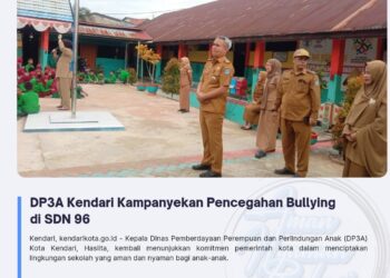 DP3A Kendari Kampanyekan Pencegahan Bullying di SDN 96