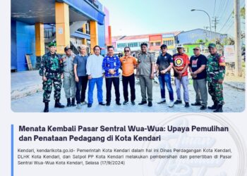 Menata Kembali Pasar Sentral Wua-Wua: Upaya Pemulihan dan Penataan Pedagang di Kota Kendari
