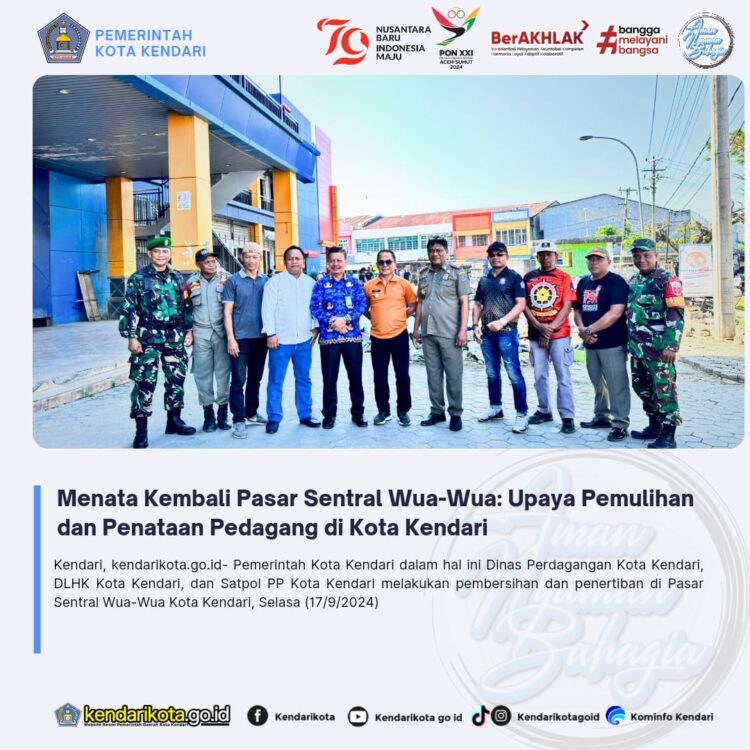 Menata Kembali Pasar Sentral Wua-Wua: Upaya Pemulihan dan Penataan Pedagang di Kota Kendari