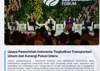 Upaya Pemerintah Indonesia Tingkatkan Transportasi Umum dan Kurangi Polusi Udara