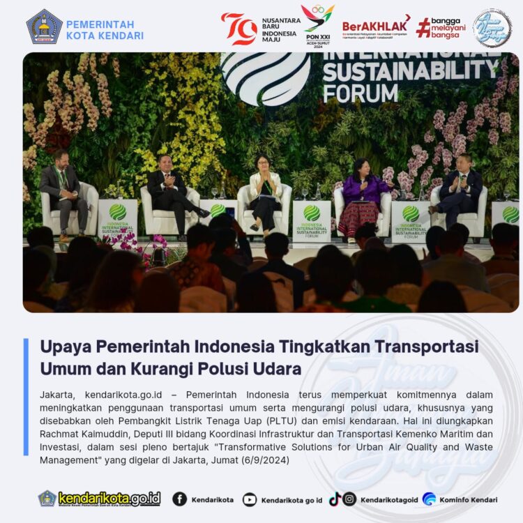 Upaya Pemerintah Indonesia Tingkatkan Transportasi Umum dan Kurangi Polusi Udara