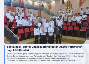 Sosialisasi Tapera: Upaya Meningkatkan Akses Perumahan bagi ASN Kendari
