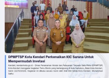 DPMPTSP Kota Kendari Perkenalkan KIC Sarana Untuk Mempermudah Invetasi