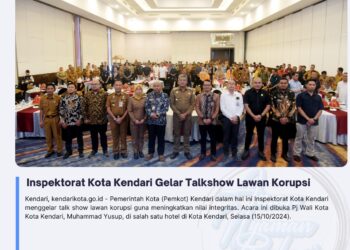 Inspektorat Kota Kendari Gelar Talkshow Lawan Korupsi