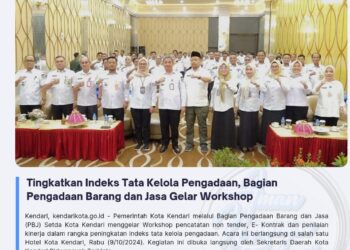 Tingkatkan Indeks Tata Kelola Pengadaan, Bagian Pengadaan Barang dan Jasa Gelar Workshop