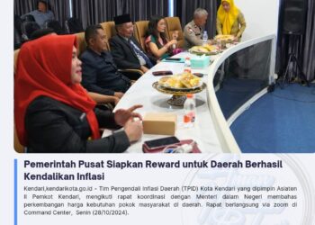 Pemerintah Pusat Siapkan Reward untuk Daerah Berhasil Kendalikan Inflasi