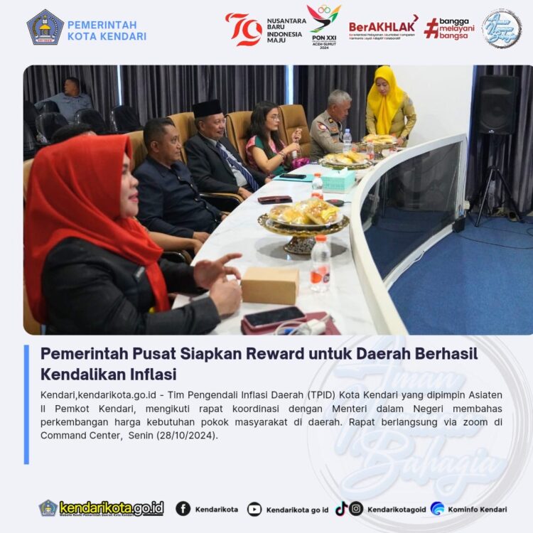 Pemerintah Pusat Siapkan Reward untuk Daerah Berhasil Kendalikan Inflasi