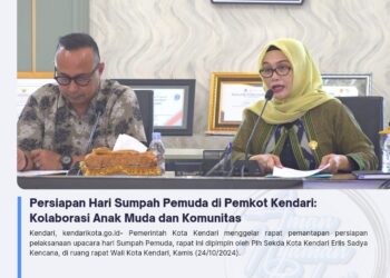 Persiapan Hari Sumpah Pemuda di Pemkot Kendari: Kolaborasi Anak Muda dan Komunitas