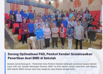 Dorong Optimalisasi PAD, Pemkot Kendari Sosialisasikan Penertiban Aset BMD di Sekolah