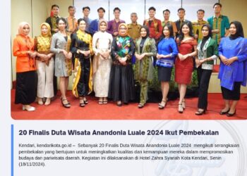 20 Finalis Duta Wisata Anandonia Luale 2024 Ikut Pembekalan