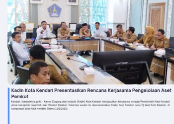 Kadin Kota Kendari Presentasikan Rencana Kerjasama Pengelolaan Aset Pemkot