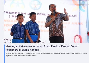 Mencegah Kekerasan terhadap Anak: Pemkot Kendari Gelar Roadshow di SDN 2 Kendari