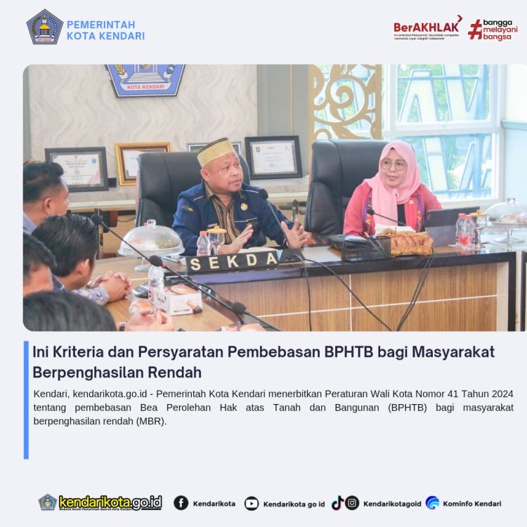 Ini Kriteria dan Persyaratan Pembebasan BPHTB bagi Masyarakat Berpenghasilan Rendah