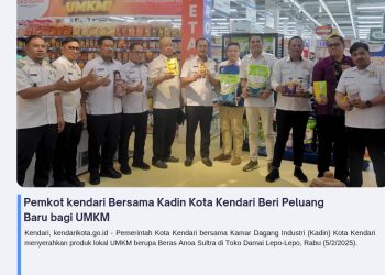 Pemkot kendari Bersama Kadin Kota Kendari Beri Peluang Baru bagi UMKM
