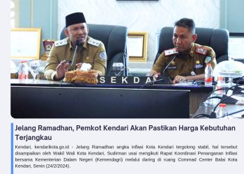 Jelang Ramadhan, Pemkot Kendari Akan Pastikan Harga Kebutuhan Terjangkau
