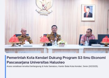 Pemerintah Kota Kendari Dukung Program S3 Ilmu Ekonomi Pascasarjana Universitas Haluoleo