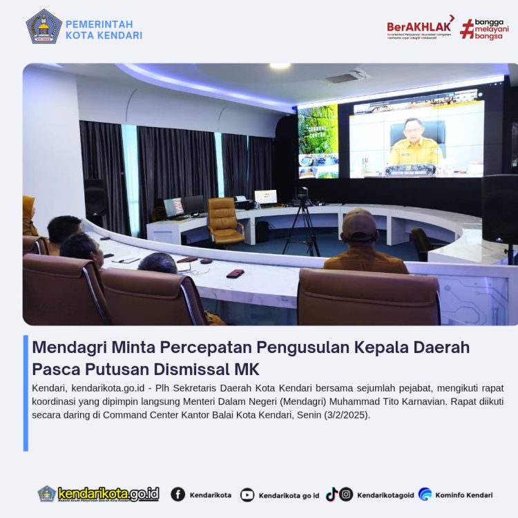 Mendagri Minta Percepatan Pengusulan Kepala Daerah Pasca Putusan Dismissal MK
