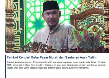 Safari Ramadhan, Wakil Wali Kota Kendari Ajak Masyarakat Perkuat Kepedulian Sosial