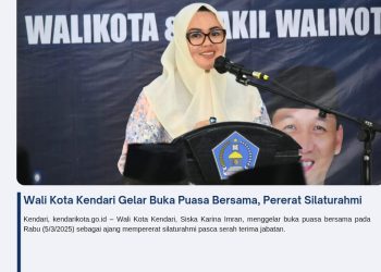Wali Kota Kendari Gelar Buka Puasa Bersama, Pererat Silaturahmi