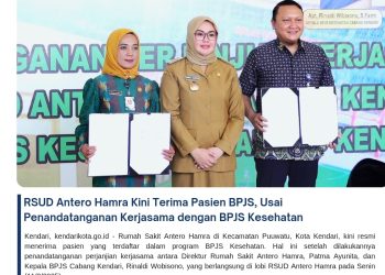 RSUD Antero Hamra Kini Terima Pasien BPJS, Usai Penandatanganan Kerjasama dengan BPJS Kesehatan