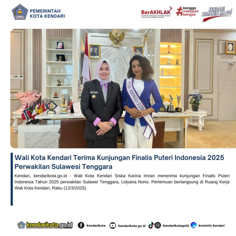 Wali Kota Kendari Terima Kunjungan Kepala Cabang BRI