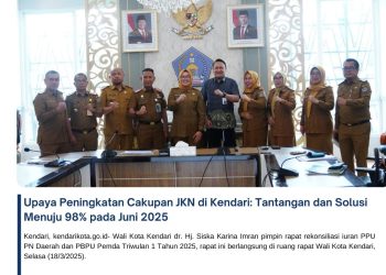 Upaya Peningkatan Cakupan JKN di Kendari: Tantangan dan Solusi Menuju 98% pada Juni 2025