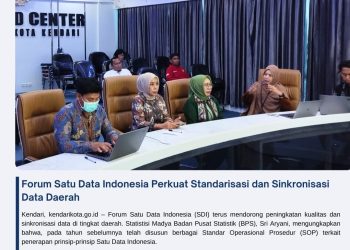Forum Satu Data Indonesia Perkuat Standarisasi dan Sinkronisasi Data Daerah