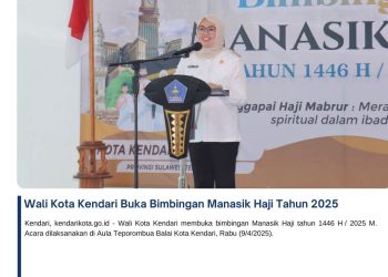 Wali Kota Kendari Buka Bimbingan Manasik Haji Tahun 2025