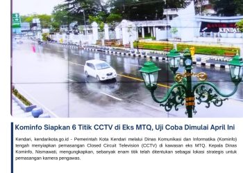 Kominfo Siapkan 6 Titik CCTV di Eks MTQ, Uji Coba Dimulai April Ini