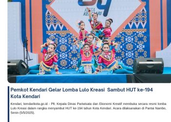 Pemkot Kendari Gelar Lomba Lulo Kreasi Sambut HUT ke-194 Kota Kendari