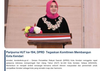 Paripurna HUT ke-194, DPRD Tegaskan Komitmen Membangun Kota Kendari