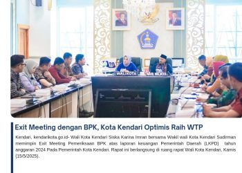 Exit Meeting dengan BPK, Kota Kendari Optimis Raih WTP