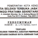 [PENGUMUMAN] HASIL AKHIR SELEKSI TERBUKA JPT PRATAMA SEKRETARIS DAERAH KOTA KENDARI 2025
