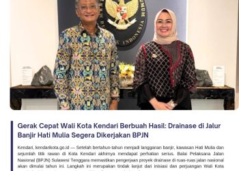 Gerak Cepat Wali Kota Kendari Berbuah Hasil: Drainase di Jalur Banjir Hati Mulia Segera Dikerjakan BPJN