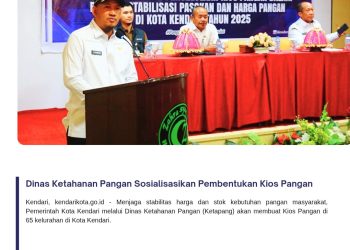 Dinas Ketahanan Pangan Sosialisasikan Pembentukan Kios Pangan