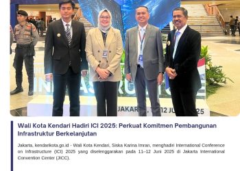 Wali Kota Kendari Hadiri ICI 2025: Perkuat Komitmen Pembangunan Infrastruktur Berkelanjutan