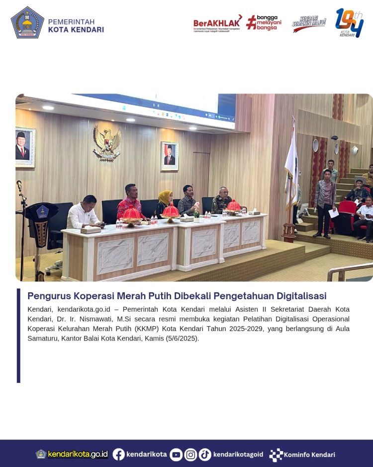 Pengurus Koperasi Merah Putih Dibekali Pengetahuan Digitalisasi