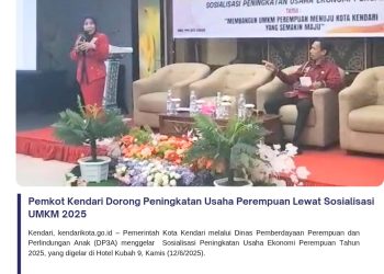 Pemkot Kendari Dorong Peningkatan Usaha Perempuan Lewat Sosialisasi UMKM 2025