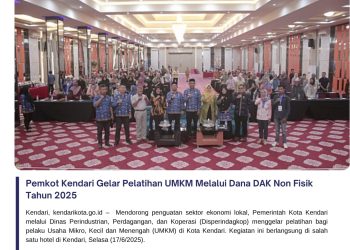 Pemkot Kendari Gelar Pelatihan UMKM Melalui Dana DAK Non Fisik Tahun 2025