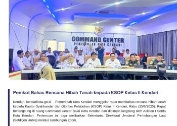 Pemkot Bahas Rencana Hibah Tanah kepada KSOP Kelas II Kendari